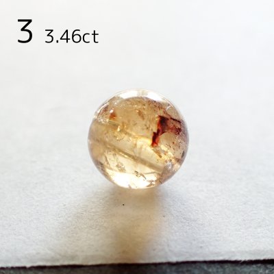 画像9: インペリアルトパーズ 丸ビーズ お任せ粒と選ぶ粒