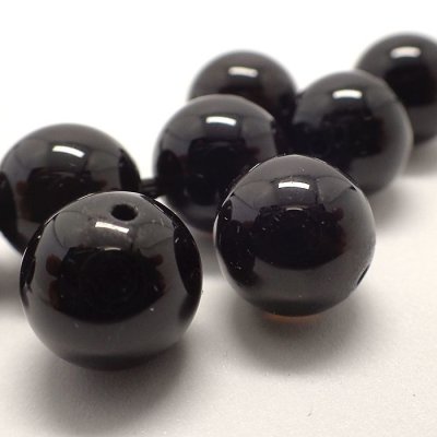画像4: チベット産モリオン 丸ビーズ1粒