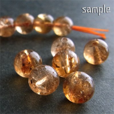 画像3: インペリアルトパーズ 丸ビーズ お任せ粒と選ぶ粒