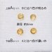 画像2: 【NEW】イエローサファイヤ ラウンドカットルース 色合わせペア (2)