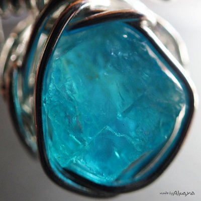 画像4: 天使のペンダント ブルーアパタイト