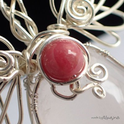 画像3: ペンデュラムトップペンダント アフロディーテの導き ローズクォーツ