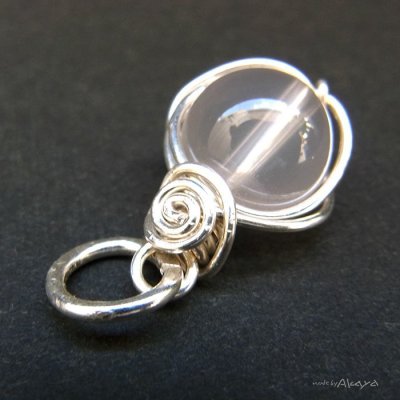 画像7: 一粒エルフのペンダント ローズクォーツ