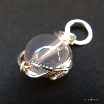 画像8: 一粒エルフのペンダント ローズクォーツ