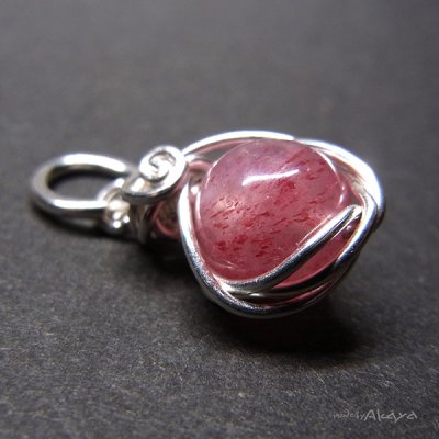 画像4: 一粒エルフのペンダント ピンクエピドート