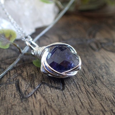 画像5: 夜空のペンダント アイオライト