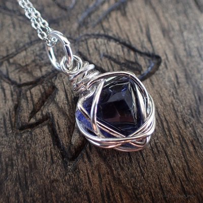 画像6: 夜空のペンダント アイオライト