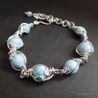 画像4: エルフのブレスレット ラリマー