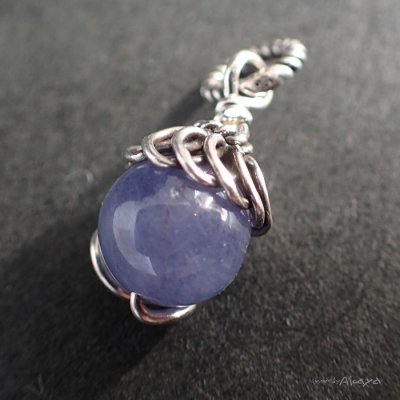 画像7: うずまきチャーム タンザナイト