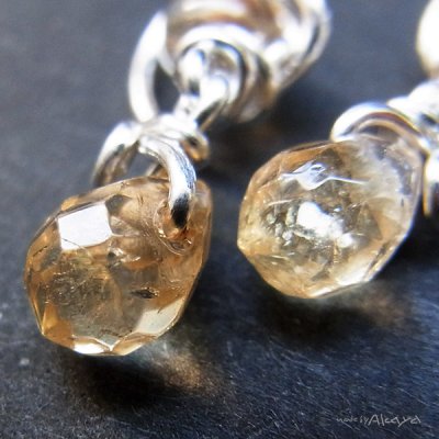 画像7: エルフの耳飾り シトリン