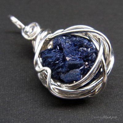 画像12: エルフのペンダント アズライト