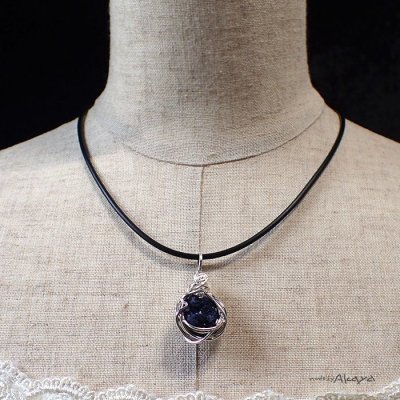 画像13: エルフのペンダント アズライト