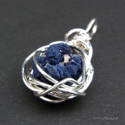 画像6: エルフのペンダント アズライト