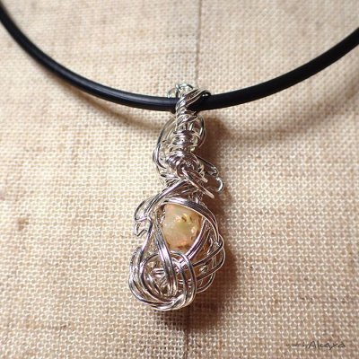 画像10: 虹精霊のペンダント オパール