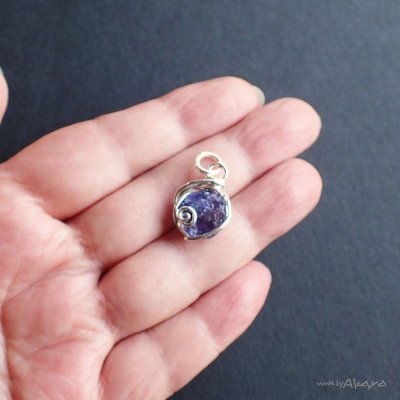 画像5: エルフのリバーシブルペンダント アイオライト