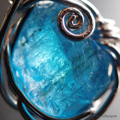 画像3: エルフのペンダント ブルーアパタイト