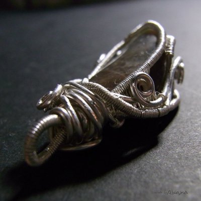 画像5: エルフのペンダント ウォーターメロンガーネット