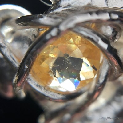 画像3: 銀の矢尻 イエローサファイヤ