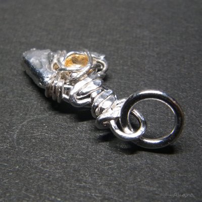 画像5: 銀の矢尻 イエローサファイヤ