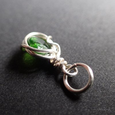 画像5: 生命の木の葉プチヘッド クロムダイオプサイド