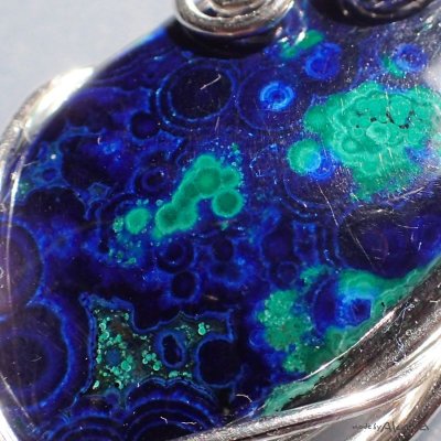 画像4: エルフのペンダント アズロマラカイト