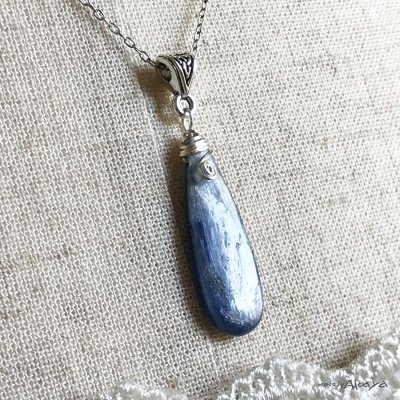 画像4: カイヤナイト シンプルペンダント