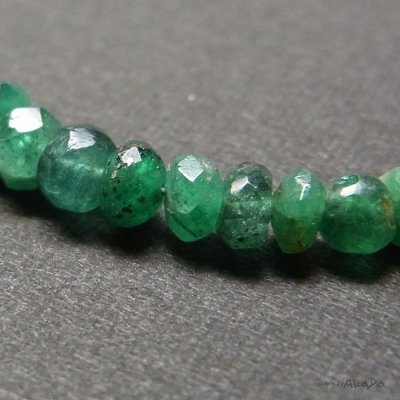 画像4: ブレスレット エメラルドと十字架