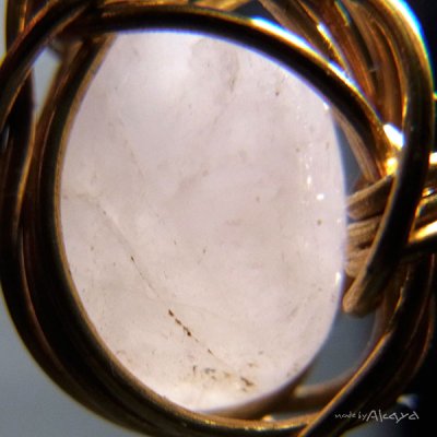 画像3: ローズクォーツの首飾り