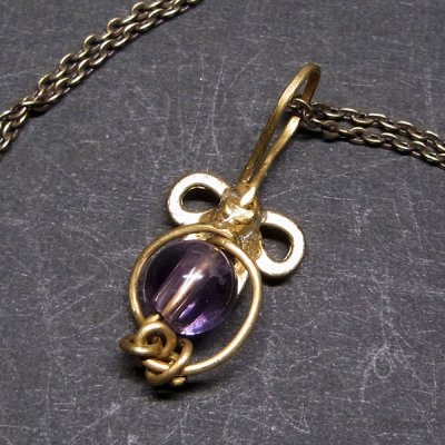 画像6: アメシストのペンダント