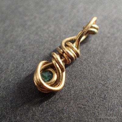 画像6: プチペンダント エメラルド