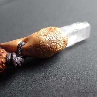 画像6: エルゥドの森 -大きな爪- ホランダイトインクォーツ