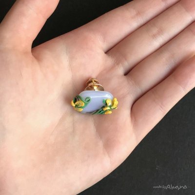 画像3: サラスヴァティーの水辺 ブルーカルセドニー