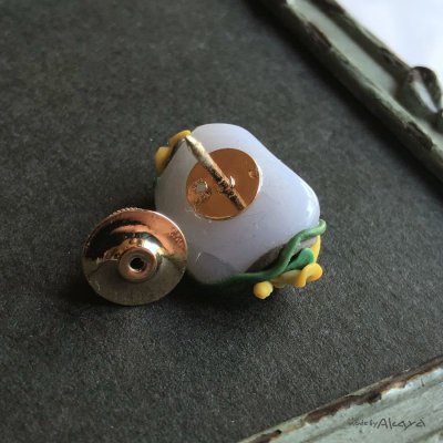 画像5: サラスヴァティーの水辺 ブルーカルセドニー