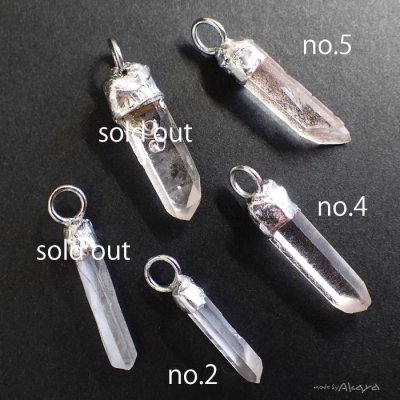 画像3: ペンダント 水晶ポイントミニ