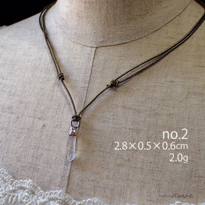 画像6: ペンダント 水晶ポイントミニ