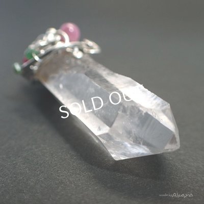 画像7: ペンデュラムトップペンダント タイムリンク水晶