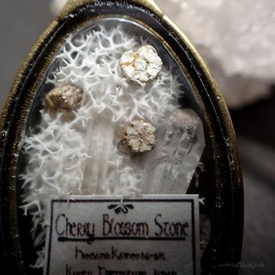 画像7: インテリア標本ペンダント 桜石