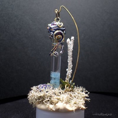 画像3: 天使の羽毛錬成管 ペントップオブジェ