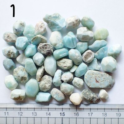 画像5: ラリマー タンブルカット原石 選べるパック