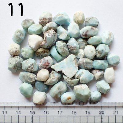 画像14: ラリマー タンブルカット原石 選べるパック