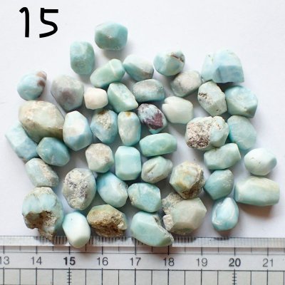 画像18: ラリマー タンブルカット原石 選べるパック