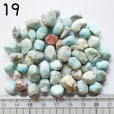 画像22: ラリマー タンブルカット原石 選べるパック