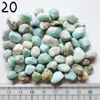 画像23: ラリマー タンブルカット原石 選べるパック