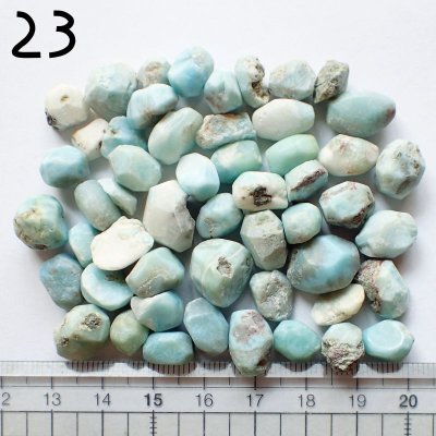 画像25: ラリマー タンブルカット原石 選べるパック