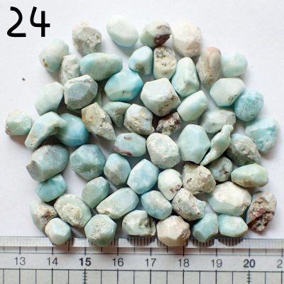 画像26: ラリマー タンブルカット原石 選べるパック