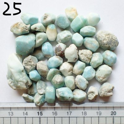 画像27: ラリマー タンブルカット原石 選べるパック