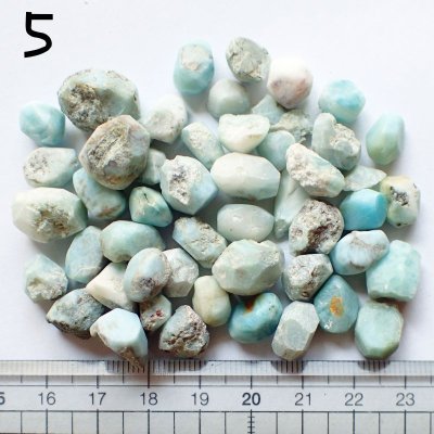 画像7: ラリマー タンブルカット原石 選べるパック