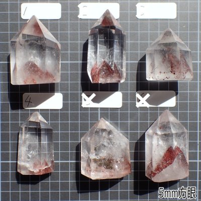 画像5: レッドファントムクォーツ ポイントカット