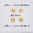 画像2: 【NEW】イエローサファイヤ ラウンドカットルース 色合わせペア (2)