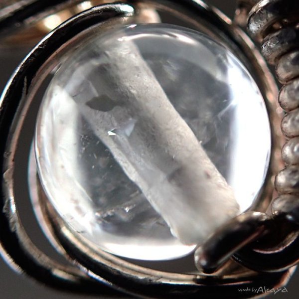 画像3: 片翼天使のペンダント ナチュラルトパーズ (3)